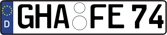 GHA-FE74