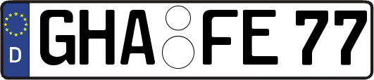 GHA-FE77