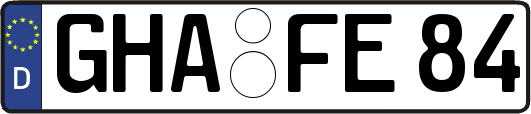 GHA-FE84