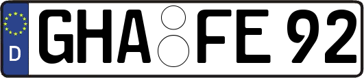GHA-FE92