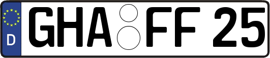 GHA-FF25