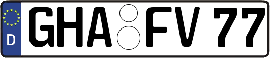 GHA-FV77