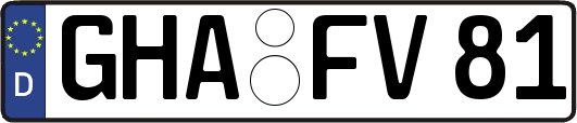 GHA-FV81