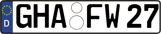 GHA-FW27