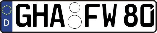 GHA-FW80