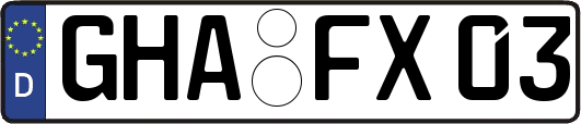 GHA-FX03