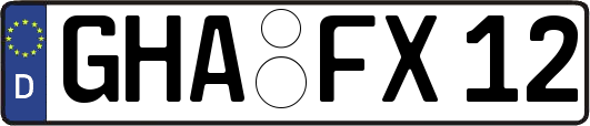 GHA-FX12
