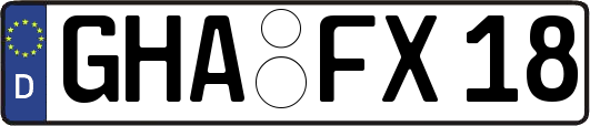 GHA-FX18