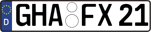GHA-FX21