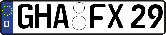 GHA-FX29