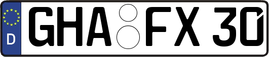 GHA-FX30