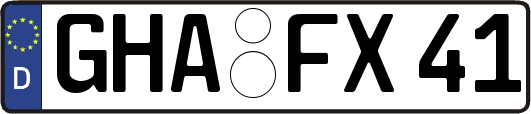 GHA-FX41