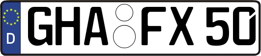 GHA-FX50