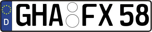GHA-FX58