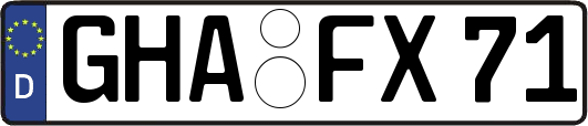 GHA-FX71
