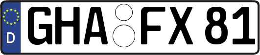 GHA-FX81