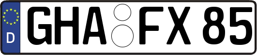 GHA-FX85