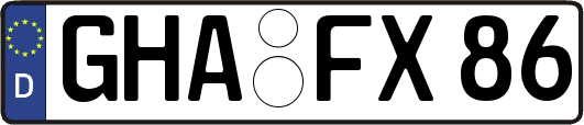 GHA-FX86