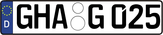 GHA-G025