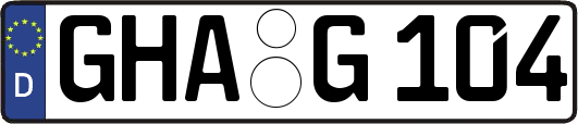 GHA-G104