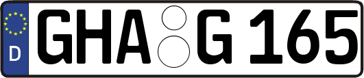 GHA-G165