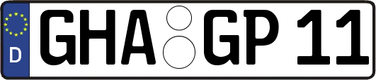 GHA-GP11