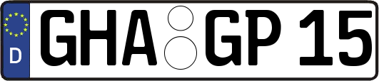 GHA-GP15
