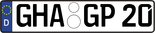 GHA-GP20