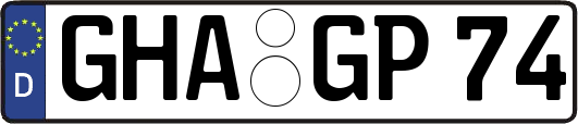 GHA-GP74