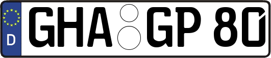 GHA-GP80