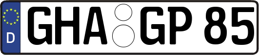 GHA-GP85