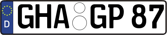 GHA-GP87