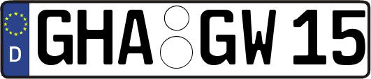 GHA-GW15