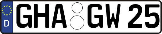 GHA-GW25