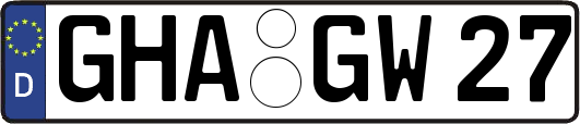 GHA-GW27