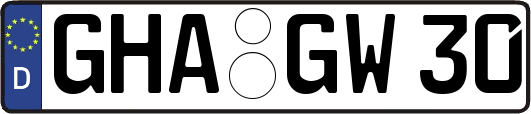 GHA-GW30