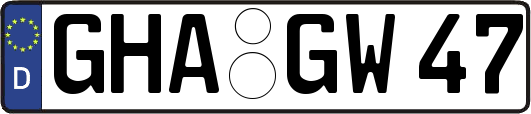 GHA-GW47