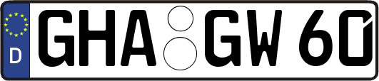 GHA-GW60