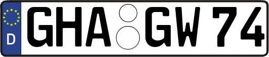 GHA-GW74