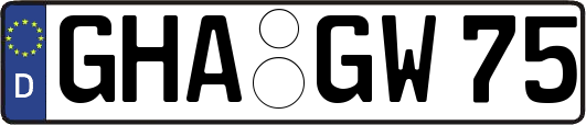 GHA-GW75