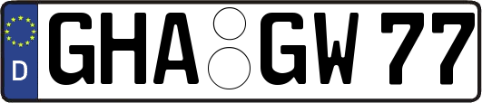 GHA-GW77