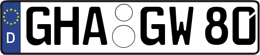 GHA-GW80