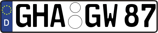 GHA-GW87