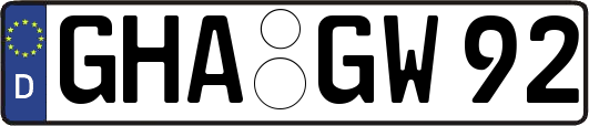 GHA-GW92