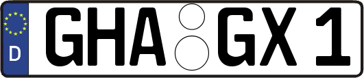 GHA-GX1