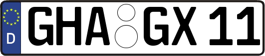 GHA-GX11