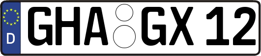 GHA-GX12