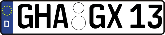 GHA-GX13