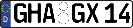 GHA-GX14