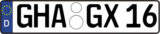 GHA-GX16
